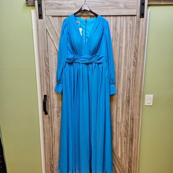 HEBEOS A-Line/Princess Chiffon Prom Dresse - Picture 12 of 12